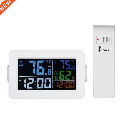 Digital Indoor/Outdoor Thermometer Hygrometer Temperature Hu