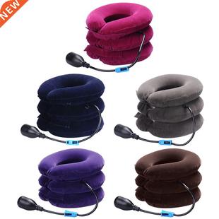 Inflatable Neck Stcher Support Air Cervical Traction Pain Re