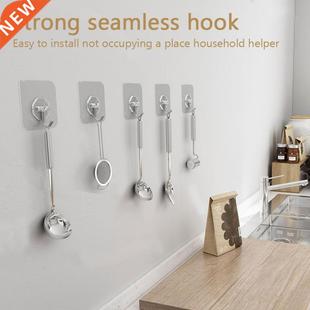 1pc Transparent Wall Hanging Hooks Strong Adhesive Door Wall