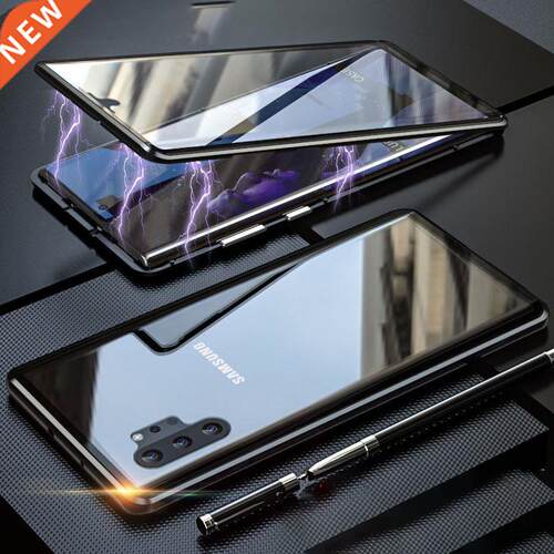 Magnetic Metal Case Samsung Galaxy note 10 plus A50 A51 A70