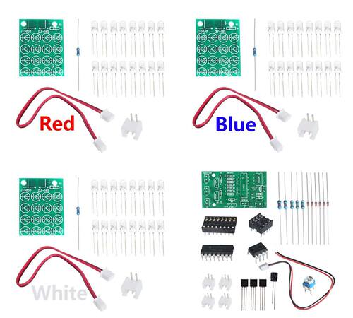CD4017 + ne555 Strobe module electronics production suite DI