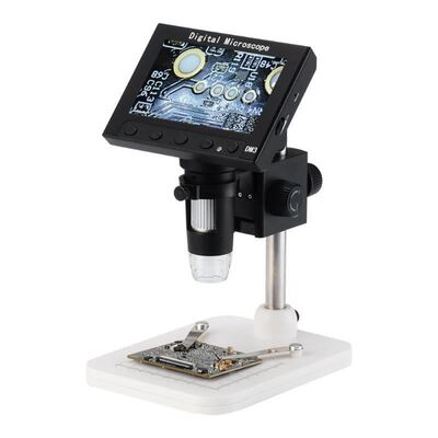 DM3 1000X USB 4.3 inch Electronic Microscope LCD Digital Vid