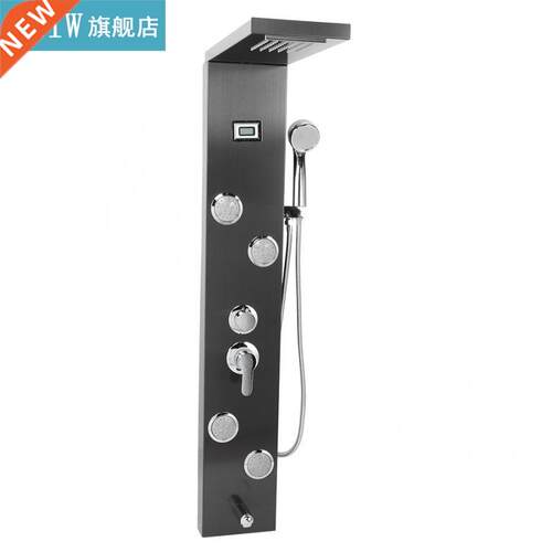 Stanless Steel Smart LED Shower Panel Kt Bathroom Hand Sho