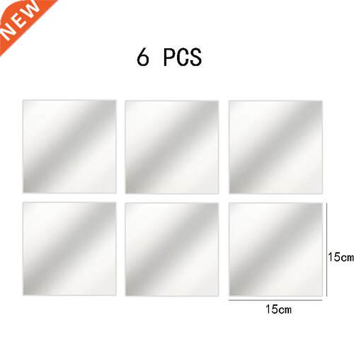 Bathroom Mirror Wall ers Decal 3D Self-adhesive Film Plastic