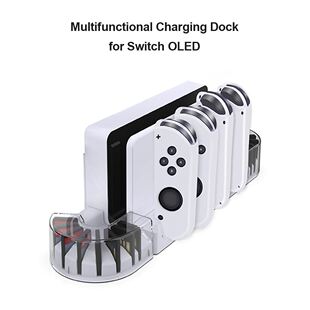Gamepad Charger Stand for Switch OLED Controller Charging D