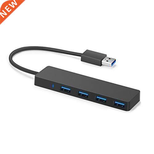 4-Port USB 3.0 Ultra Slim Data Hub for Macbook, Mac Pro/mini