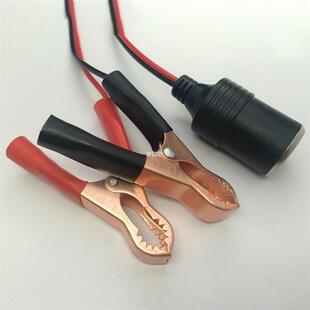Car Battery Terminal Clip-On Cigarette Lighter Power Socket