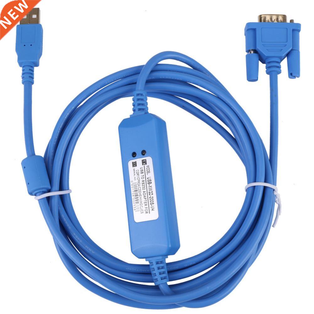 3 Meter PLC Programming Cable for CQM1H/CPM2C Series PLC Blu