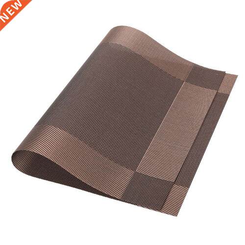 4 Pcs Placemat Fashion PVC Dining Table Mat Plate Pads Bowl