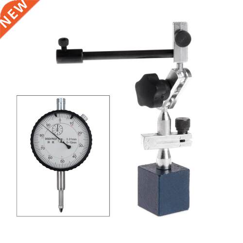 215mm Height Level Dial Test Gauge Indicator Rotary Magnetic