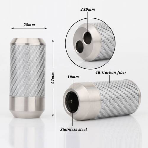 Yter 4Pcs Carbon fiber Speaker Cable Audio Cable Wire Pants