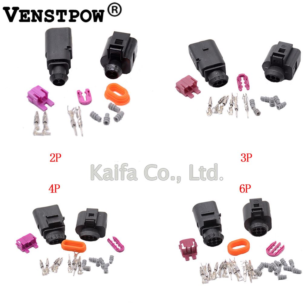 1 sets 2 Pin 1.5mm 2/3/4/6P Auto Temp sensor plug,deflation