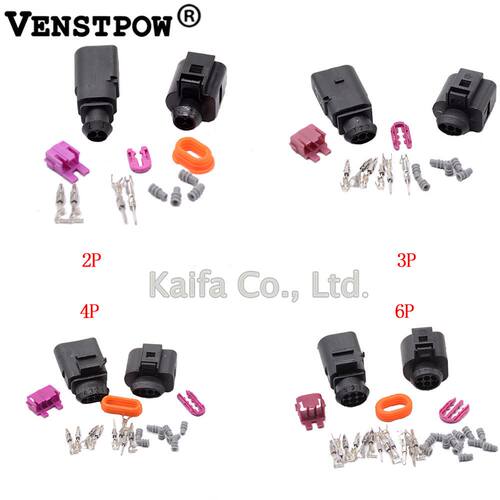 10 sets 2 Pin 1.5mm 2/3/4/6P Auto Temp sensor plug,deflation