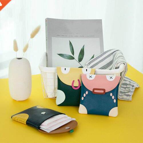 Portable Fabric Large Capacity Sanitary Towel Napkin Pad Tam