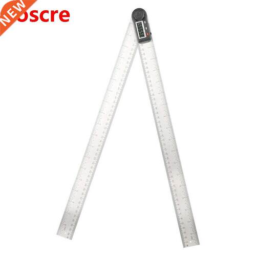 High Precision 2-in-1 Angle Meter 0-360° Woodworking Rul