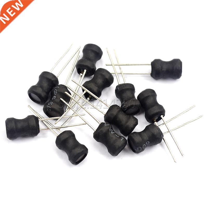 10Pcs DIP Power Inductor 6*8mm 2.2UH 4.7UH 10uH 22uH 100uH 1