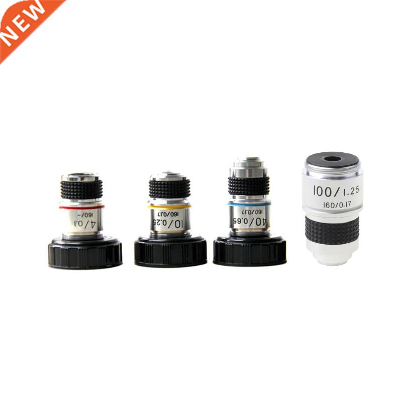 4X 10X 40X 100X High Quality Microscope Objective Lens Achro
