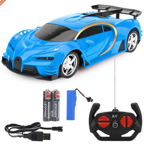 RC Four-way 1/18 Bugatti Remote Control Car Charging Off-roa
