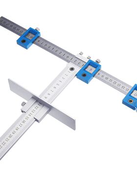 Drill Guide Set 25cm Position Cabinet Hdwe Jig Drill Gui