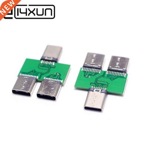 1pcs Type C Male to Female Transfer Adapter .1 1 Male to 2