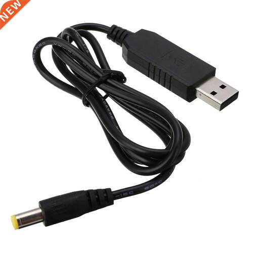 DC-DC Converter Cable USB Male Connector 5V to 9V/12V DC Jac
