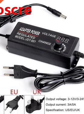 Adjustable AC 100-240V to DC V-12V V-24V 9V-24V Universal