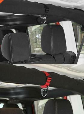 Car Roll Bar Coat Hook Hanger Jeep Wrangler JK JL 2007-2018