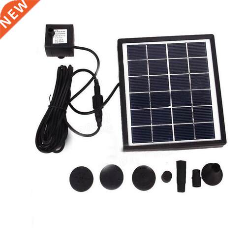 5V 1.5W 175L/H Brushless Solar Power Fountain Water Pump Spr