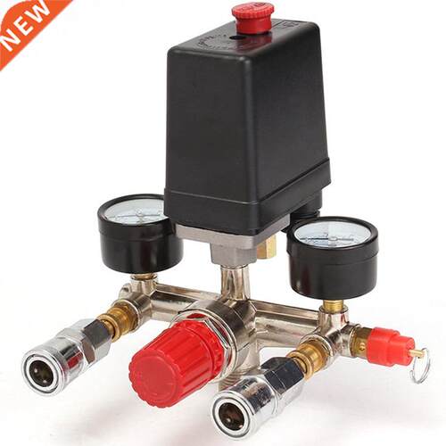 Air Compressor Pressure Valve Switch Manifold Relief Regulat