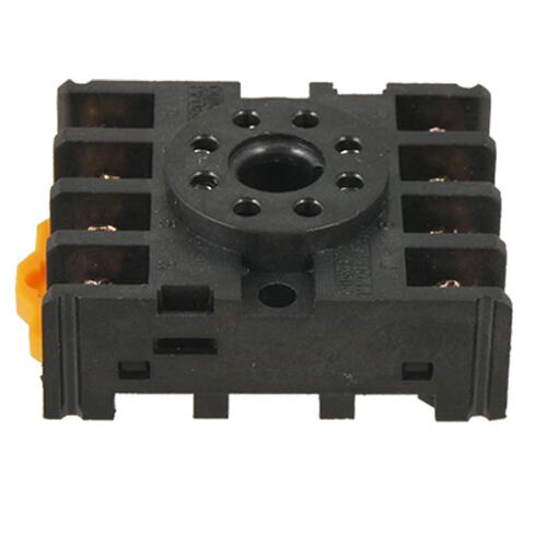 8 Round Pin 8-Pin PF083A Relay Base Socket