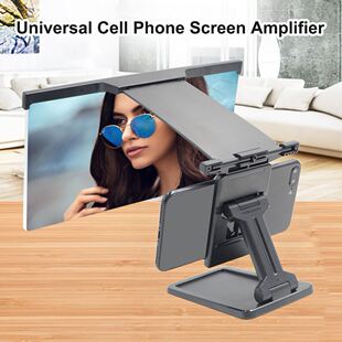 3D Mobile Phone Screen Amplifier Desktop Stand Holder Cell P