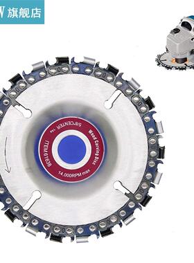 4 Inch 22 Teeth Wood Carving Disc Angle Grinder Chain Disc D