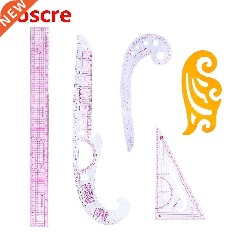 5pcs Sewing Ruler Curve Ruler Clothing Sample Garment Cut C