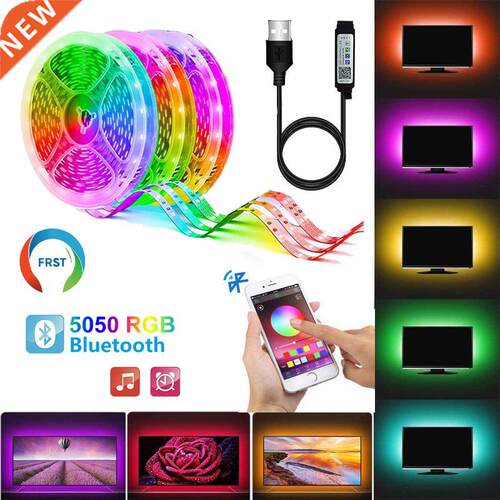 Led Strip Lights 5050 RGB Bluetooth APP 24 keys Remote Contr