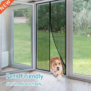 Summer Anti Mosquito Net Curtain Magnet Door Mesh Insect San