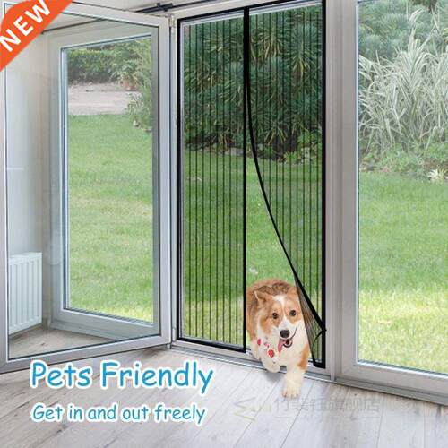 Summer Anti Mosquito Net Curtain Magnet Door Mesh Insect San