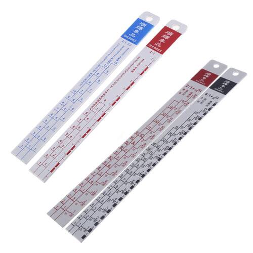 Mixing Tool Standard Car Paint Ruler Suitable for Cars Paint
