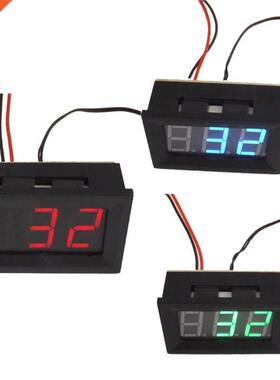 T27 Thermometer Temperature Meter DC 4.5V28V LED Display Gau