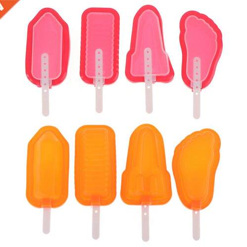 Creative Foot Shape Ice Cream Molds  Homemade Freezer Ice