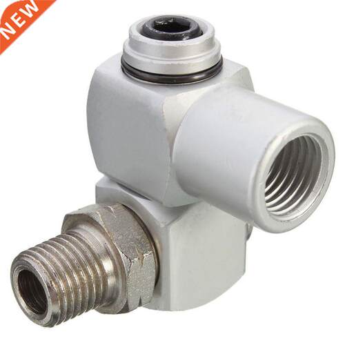 1Pc Air Hose Connector Adapter 360 Degree Rotatale Pneumati
