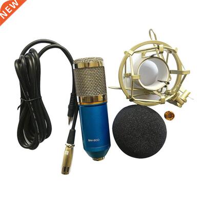 BM800K Audio Vocal Studio Condenser Microphone 3.5MM Compute