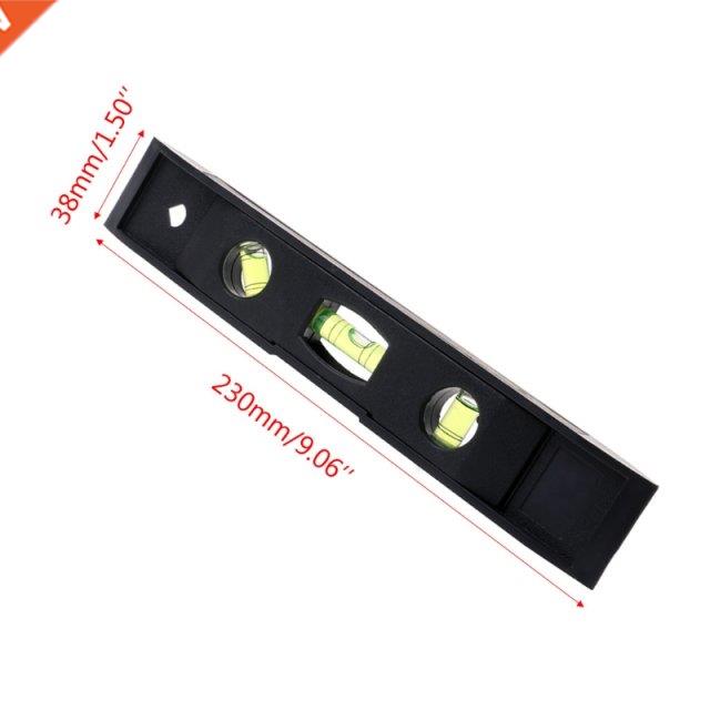 230mm 9inch Spirit Level Ruler 45 Degree Vertical Horizontal
