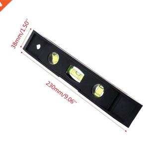 230mm 9inch Spirit Level Ruler 45 Degree Vertical Horizontal