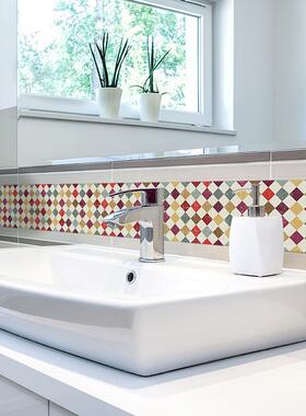 Self Adhesive Wallpaper Borders,Waterproof Kitchen Bathroom