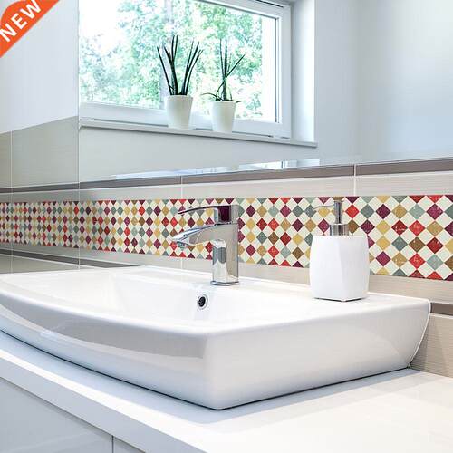 Self Adhesive Wallpaper Borders,Waterproof Kitchen Bathroom