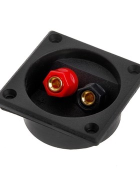 1PC Square Shape Double Binding Post Type Speaker Box Termin