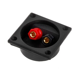 1PC Square Shape Double Binding Post Type Speaker Box Termin