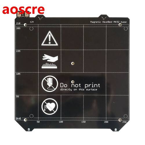 3D Printer Pts Clone I3 Mk3 3D Printer Heated Bed netic Mk