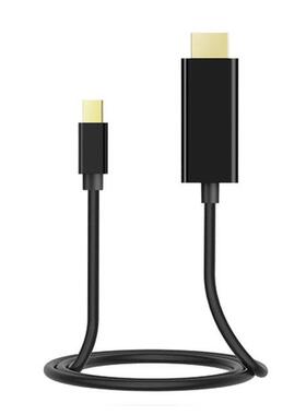 Adapter Cable Mini DP To HDMI-compatible Cable 1080P Gold-pl