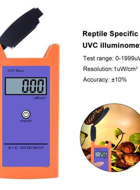 High Accuracy UV Ration Illuminance Meter RGM-UVC Reptile